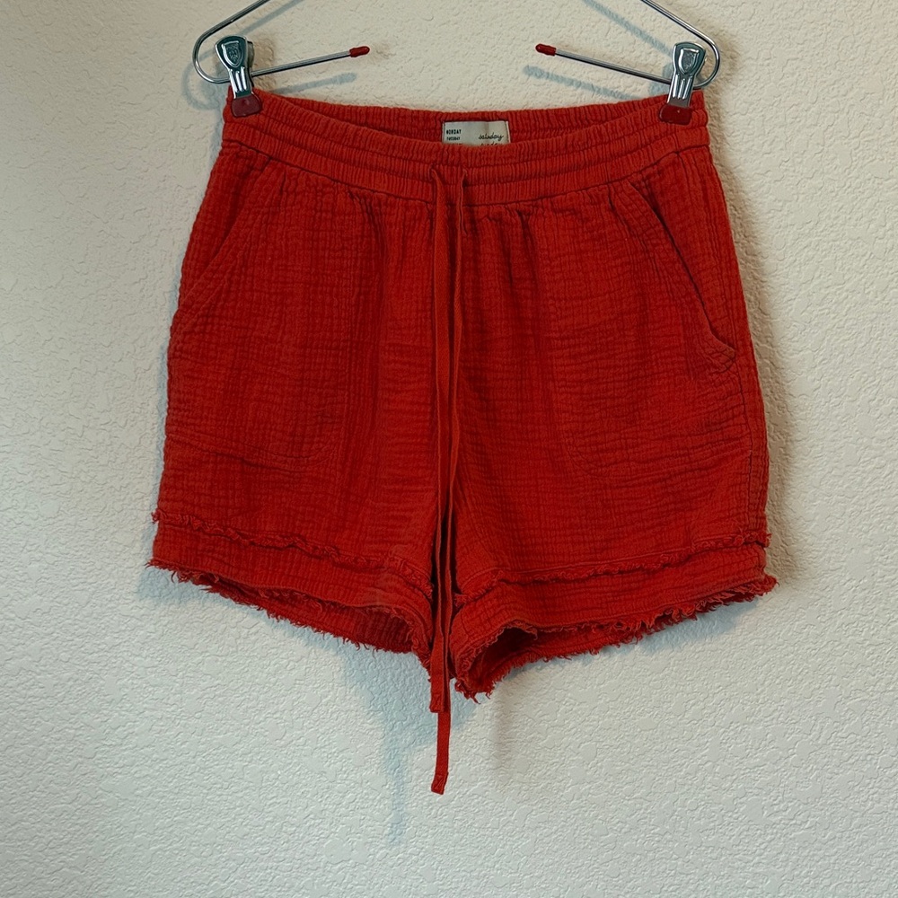 Women's orange Casual Shorts Women’s size small